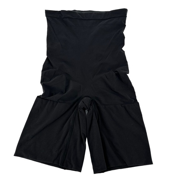 Spanx Power Series Womens Body Suits Short Shapewear Shapewear Black Size 1X - Picture 1 of 9